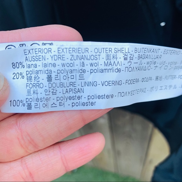 Zara Wool Coat with Hoodie - Picture 8 of 8